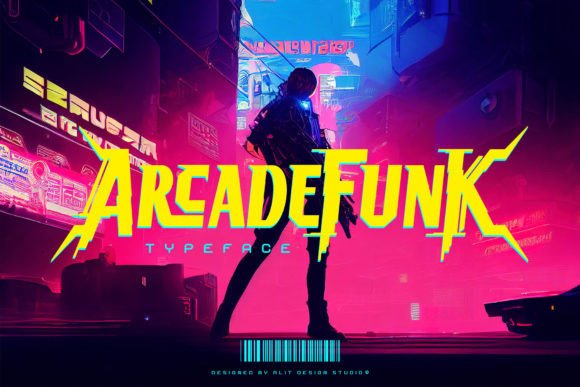Arcade Funk: A Typeface for High-Impact Campaign Graphics