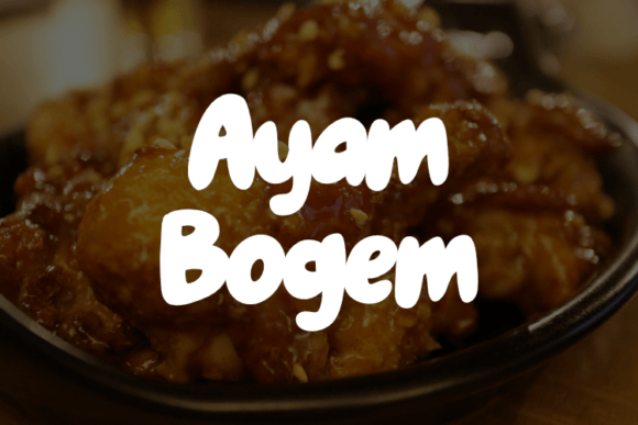 Ayam Bogem Is the Display Font You Reach for Twice