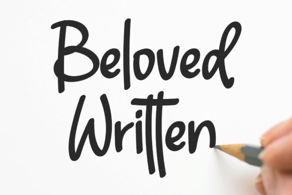Beloved Written Font: Simple Handwritten Style for Branding