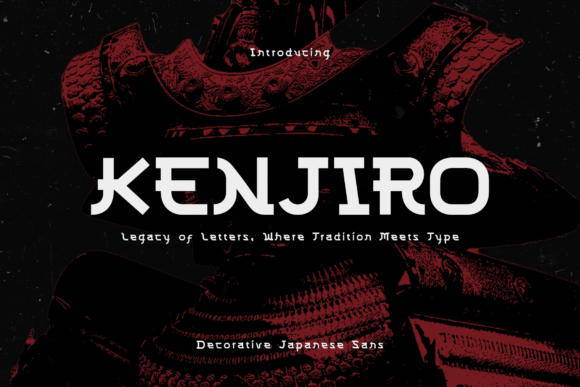 Kenjiro: A Bold Display Font for Modern Web Design