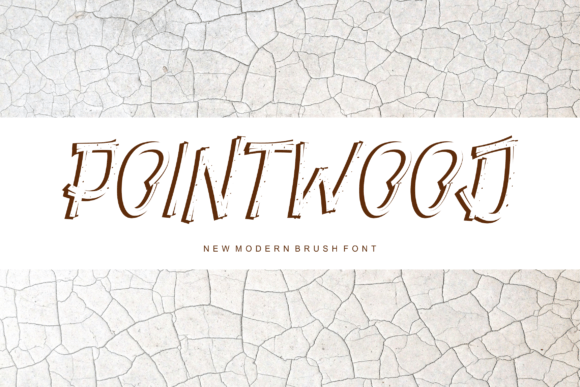 Pointwood: A Sharp Display Font for Digital Impact