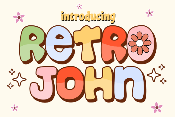 Retro John: A Whimsical Display Font for Marketers