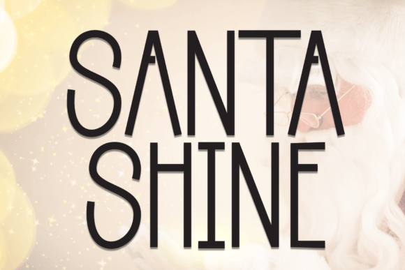 Santa Shine Review: A Display Font Worth Using