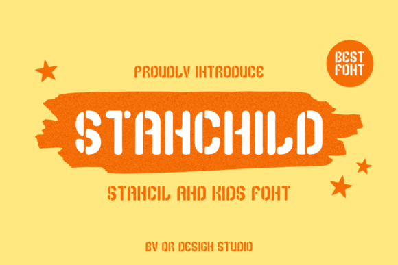Stanchild: A Playful Display Font for Memorable Brand Moments