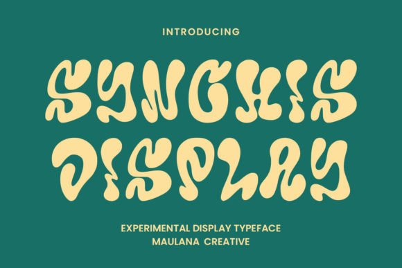 Synchis: A Display Font for Bold Editorial Design