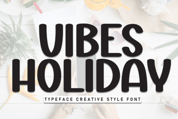 Vibes Holiday Handwritten Font for Business Branding